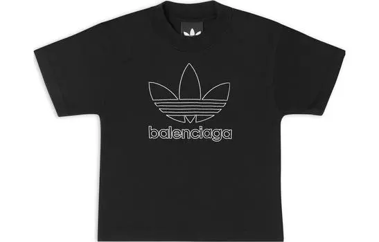 Детская футболка Balenciaga, черный