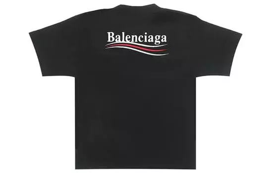 Детская футболка Balenciaga, черный