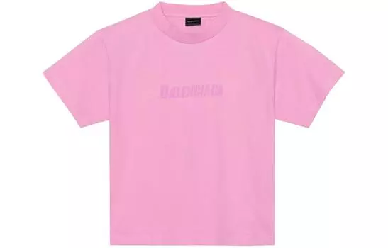 Детская футболка Balenciaga, Розовый