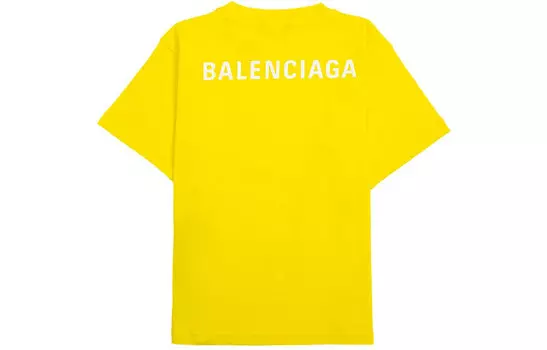 Детская футболка Balenciaga, Желтый