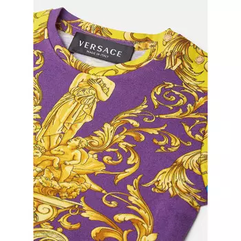 Детская футболка Barocco Versace, мультиколор