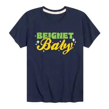 Детская футболка Beignet с рисунком для мальчиков 8–20 лет Licensed Character, темно-синий