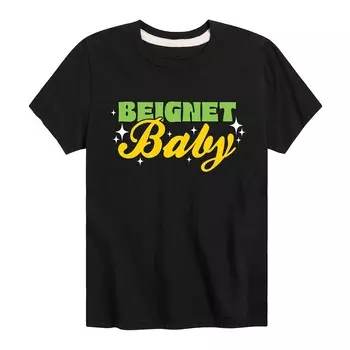 Детская футболка Beignet с рисунком для мальчиков 8–20 лет Licensed Character, черный
