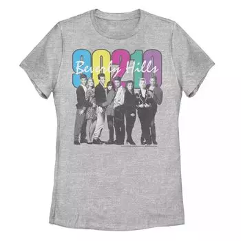Детская футболка Beverly Hills 90210 с логотипом и графическим рисунком группового портрета Licensed Character