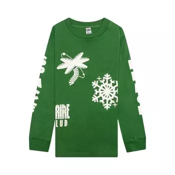 Детская футболка Billionaire Boys Club BB Playa с длинными рукавами, цвет Можжевельник