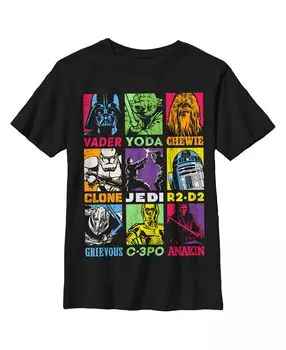 Детская футболка «Бинго» с изображением поп-персонажа «Звездных войн» для мальчика Disney Lucasfilm