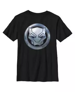 Детская футболка Black Panther: Wakanda Forever Metallic Panther Icon Marvel