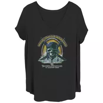 Детская футболка больших размеров с рисунком «Нежить по прибытии» Disney's «Пираты Карибского моря на странных берегах» Disney