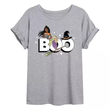 Детская футболка большого размера с рисунком Barbie Halloween Boo Licensed Character