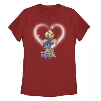 Детская футболка Bratz Angel с мультяшным портретом и рисунком Licensed Character