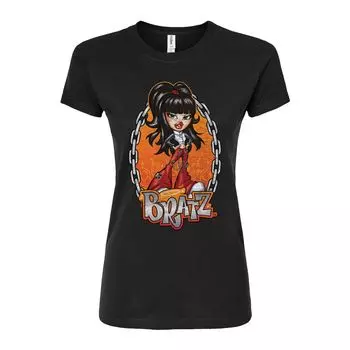 Детская футболка Bratz Chains and Flames Jade с графическим рисунком Licensed Character