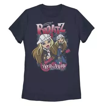 Детская футболка Bratz Rock Angelz с портретом и коллажем Licensed Character