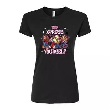 Детская футболка Bratz Xpress Yourself с графическим рисунком Licensed Character