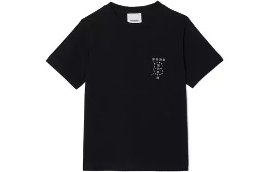 Детская футболка Burberry, цвет Black