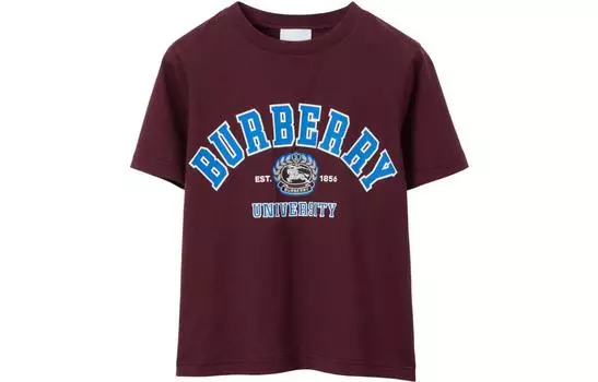 Детская футболка Burberry, цвет Brown