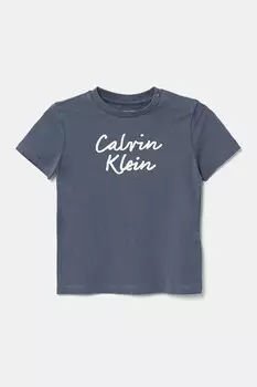 Детская футболка Calvin Klein Jeans, синий