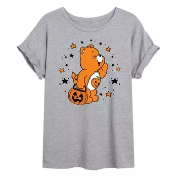 Детская футболка Care Bears Trick или с струящимся рисунком Licensed Character, серый