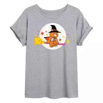 Детская футболка Care Bears Witch с струящимся рисунком Licensed Character, серый