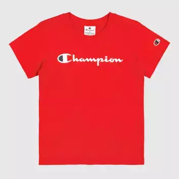 Детская футболка Champion, красный