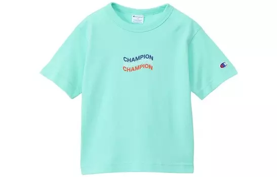 Детская футболка Champion, зеленый