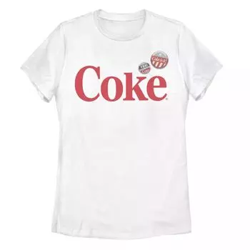 Детская футболка Coca-Cola Coke с графическим логотипом и пуговицами Licensed Character