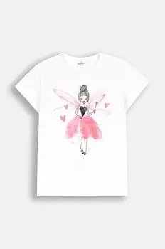 Детская футболка Coccodrillo, белый