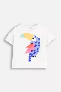 Детская футболка Coccodrillo, белый