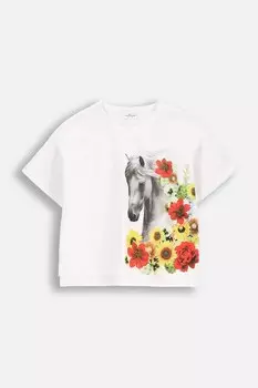 Детская футболка Coccodrillo, белый