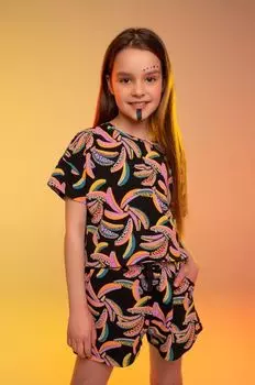 Детская футболка Coccodrillo, черный