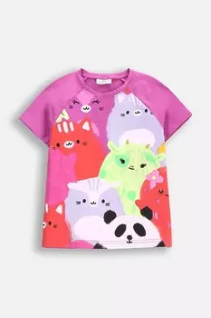Детская футболка Coccodrillo, фиолетовый