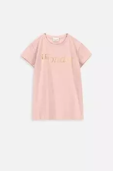 Детская футболка Coccodrillo, розовый
