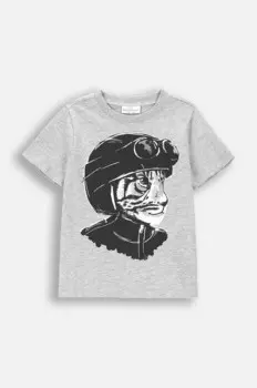 Детская футболка Coccodrillo, серый