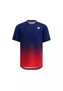 Детская футболка Colortwist BIDI BADU, цвет Dunkelblau Rot