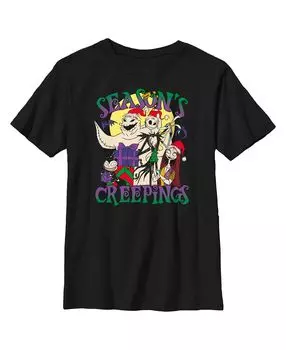 Детская футболка Creepings «Кошмар перед Рождеством» для мальчиков Disney