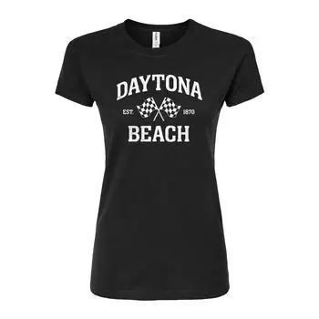 Детская футболка Daytona Beach с графическим рисунком Licensed Character, черный