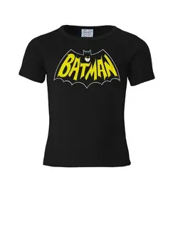 Детская футболка DC - Бэтмен - Летучая мышь LOGOSHIRT, черный