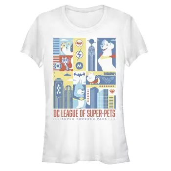 Детская футболка DC Comics Super Pets Pack Licensed Character