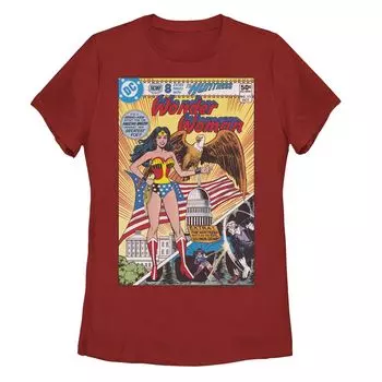 Детская футболка DC Comics Wonder Woman с винтажной обложкой комиксов и графическим рисунком Licensed Character