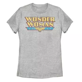 Детская футболка DC Comics Wonder Woman с винтажным логотипом и графическим рисунком Licensed Character