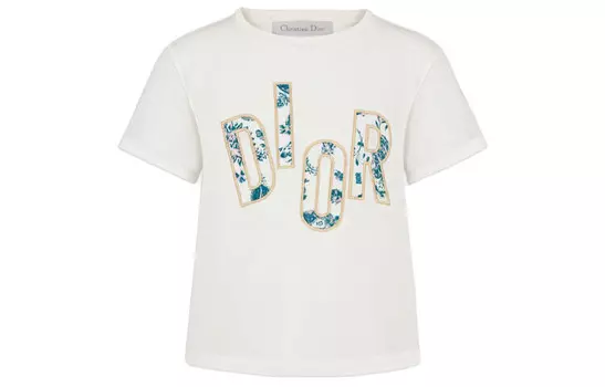 Детская футболка Dior, белый