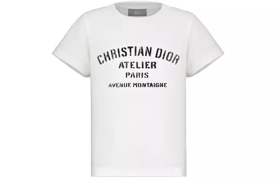 Детская футболка Dior, белый