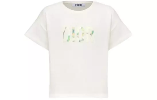 Детская футболка Dior, белый