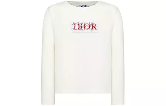 Детская футболка Dior, белый