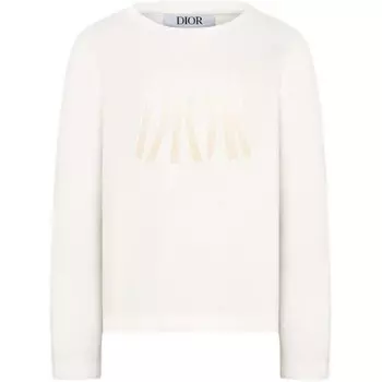 Детская футболка Dior, слоновая кость