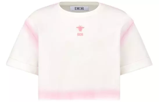 Детская футболка Dior, слоновая кость