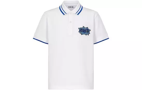 Детская футболка Dior, слоновая кость