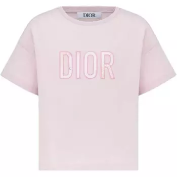 Детская футболка Dior, светло-фиолетовый