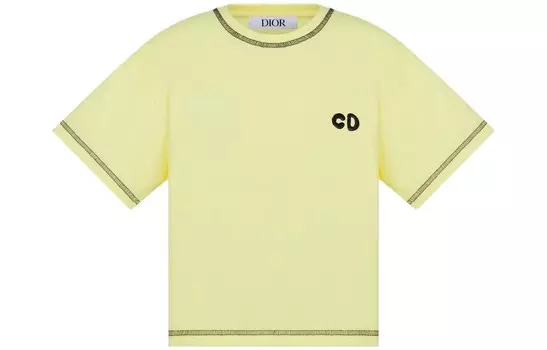 Детская футболка Dior, желтый