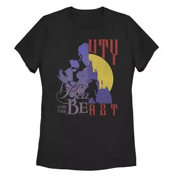 Детская футболка Disney Beauty And The Beast с разрезом Licensed Character