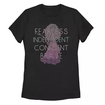 Детская футболка Disney Brave Merida Fearless Independent Confident Confident Licensed Character
